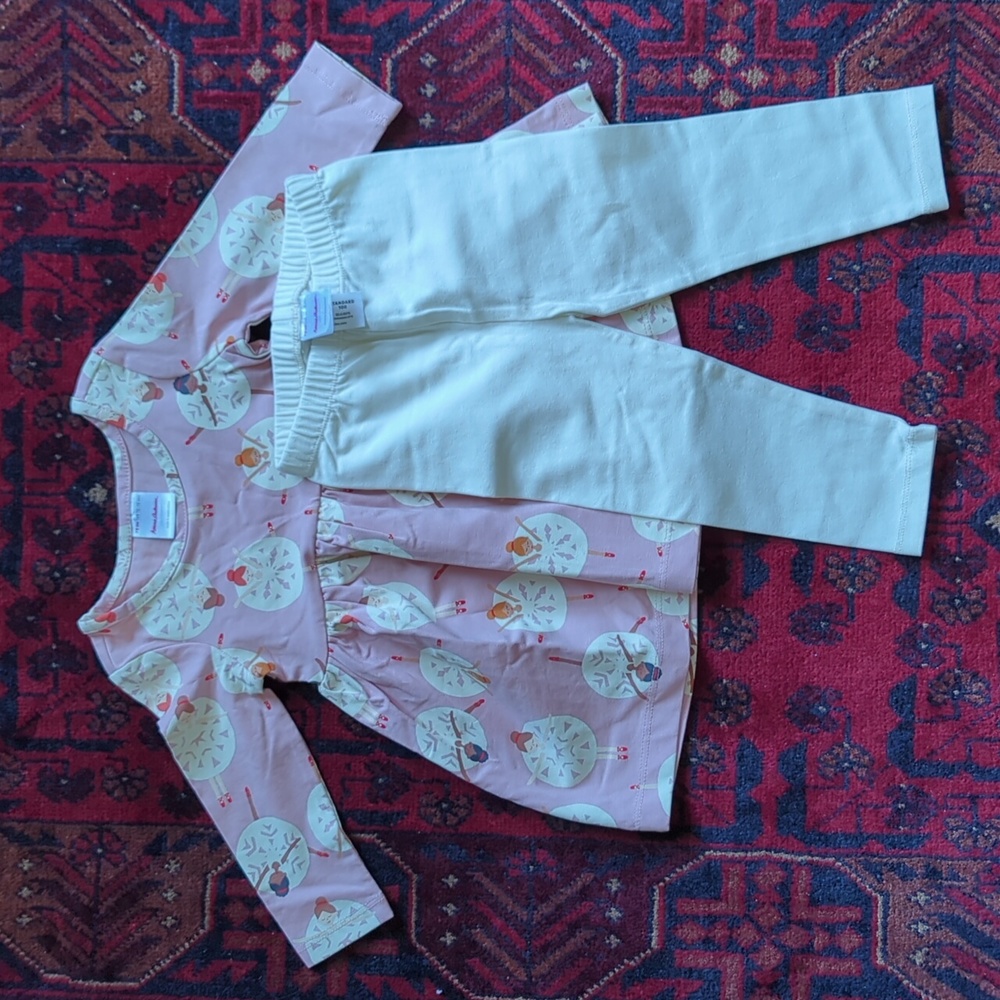 Hanna Anderson Ballerina Dress and Pants NWOT